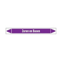 Pipe markers: Geregeneerd zuur  | Dutch | Acids and Alkalis