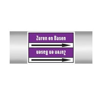 Pipe markers: Geregeneerd zuur  | Dutch | Acids and Alkalis