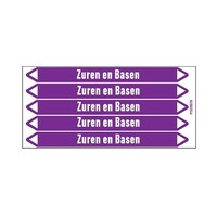 Pipe markers: Geregeneerd zuur  | Dutch | Acids and Alkalis