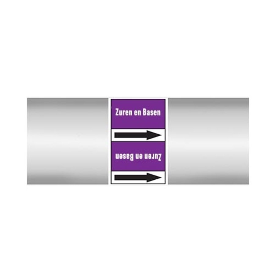 Pipe markers: Ijzerchloride | Dutch | Acids and Alkalis