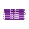 Brady Pipe markers: Ijzerchloride | Dutch | Acids and Alkalis