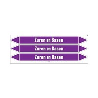 Pipe markers: Ijzerchloride | Dutch | Acids and Alkalis