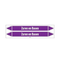 Pipe markers: Ijzerchloride | Dutch | Acids and Alkalis