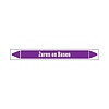 Pipe markers: Vers zuur  | Dutch | Acids and Alkalis