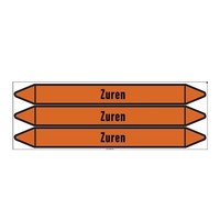 Pipe markers: Ijzerchloride | Dutch | Acids