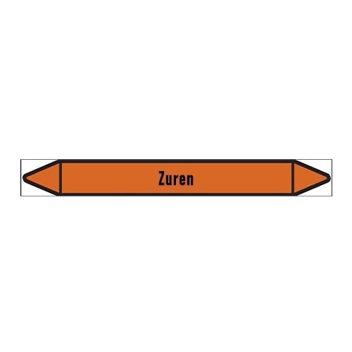 Pipe markers: Ijzerchloride | Dutch | Acids 