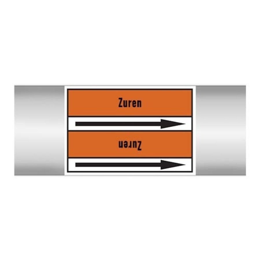 Pipe markers: Vers zuur | Dutch | Acids