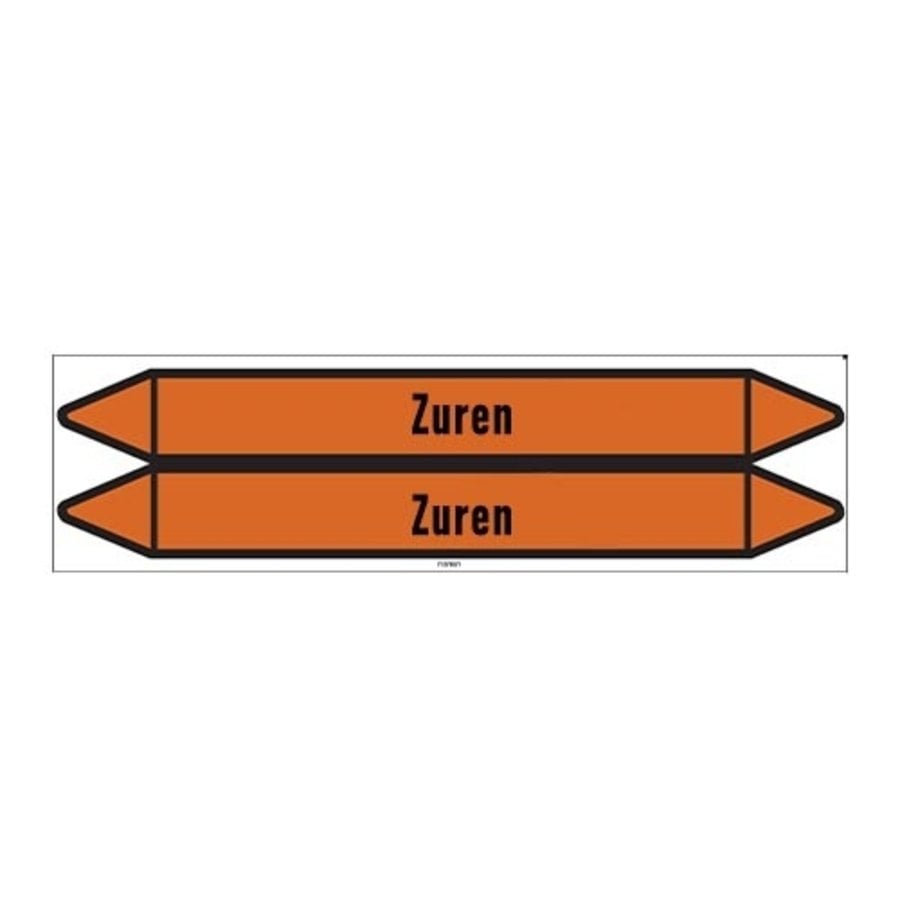 Pipe markers: Zuur | Dutch | Acids