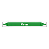 Pipe markers: Kühlturmwasser | German | Water