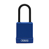 Abus Aluminium safety padlock with blue cover 84810
