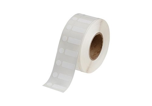 Polypropylene labels  | 25,40  x 9,53  mm + 9,53  mm diameter 