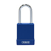 Abus Aluminium safety padlock with blue cover 84784