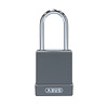 Abus Aluminium safety padlock with grey cover 84789