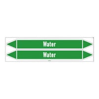 Pipe markers: Chlorated water | English | Water