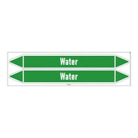 Pipe markers: Low pressure water | English | Water