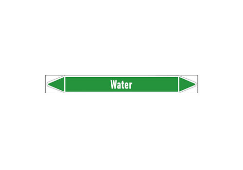 Pipe markers: Non-drinking water | English | Water 