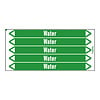 Brady Pipe markers: Purified water | English | Water