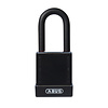 Abus Aluminium safety padlock with black cover 84775