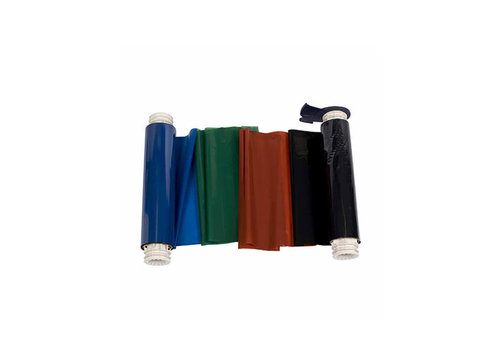 BBP85 Printer Ribbon Black, Red, Blue, Green 