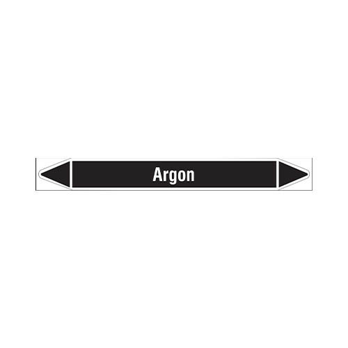 Pipe markers: Argon | Dutch | Non flammable liquids 