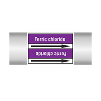 Pipe markers: Ferric chloride | English | Acids and Alkalis