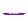 Pipe markers: Ferric chloride | English | Acids and Alkalis