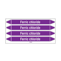 Pipe markers: Ferric chloride | English | Acids and Alkalis