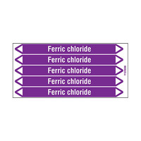 Pipe markers: Ferric chloride | English | Acids and Alkalis
