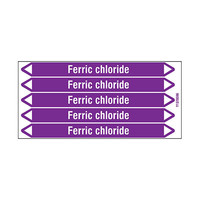 Pipe markers: Ferric chloride | English | Acids and Alkalis