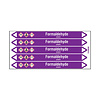 Brady Pipe markers: Formaldehyde | English | Acids and Alkalis