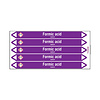 Brady Pipe markers: Formic acid | English | Acids and Alkalis