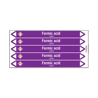 Pipe markers: Formic acid | English | Acids and Alkalis