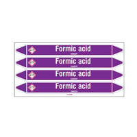 Pipe markers: Formic acid | English | Acids and Alkalis