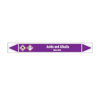 Pipe markers: Hydrochloric acid | English | Acids and Alkalis