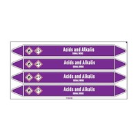 Pipe markers: Potassium hydroxide | English | Acids and Alkalis