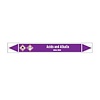 Pipe markers: Sulphuric acid | English | Acids and Alkalis