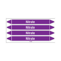 Pipe markers: Nitrate | English | Acids and Alkalis