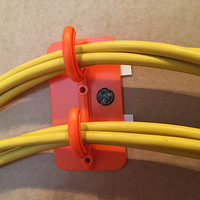 Safety Hook for cables | Self-adhesive