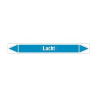 Pipe markers: Lucht | Dutch | Air