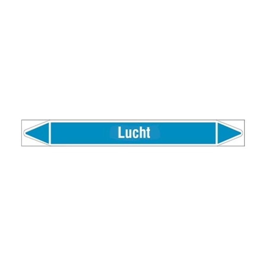 Pipe markers: Meetlucht | Dutch | Air