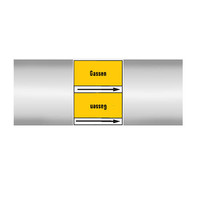 Pipe markers: Ethyleenoxyde | Dutch | Gas