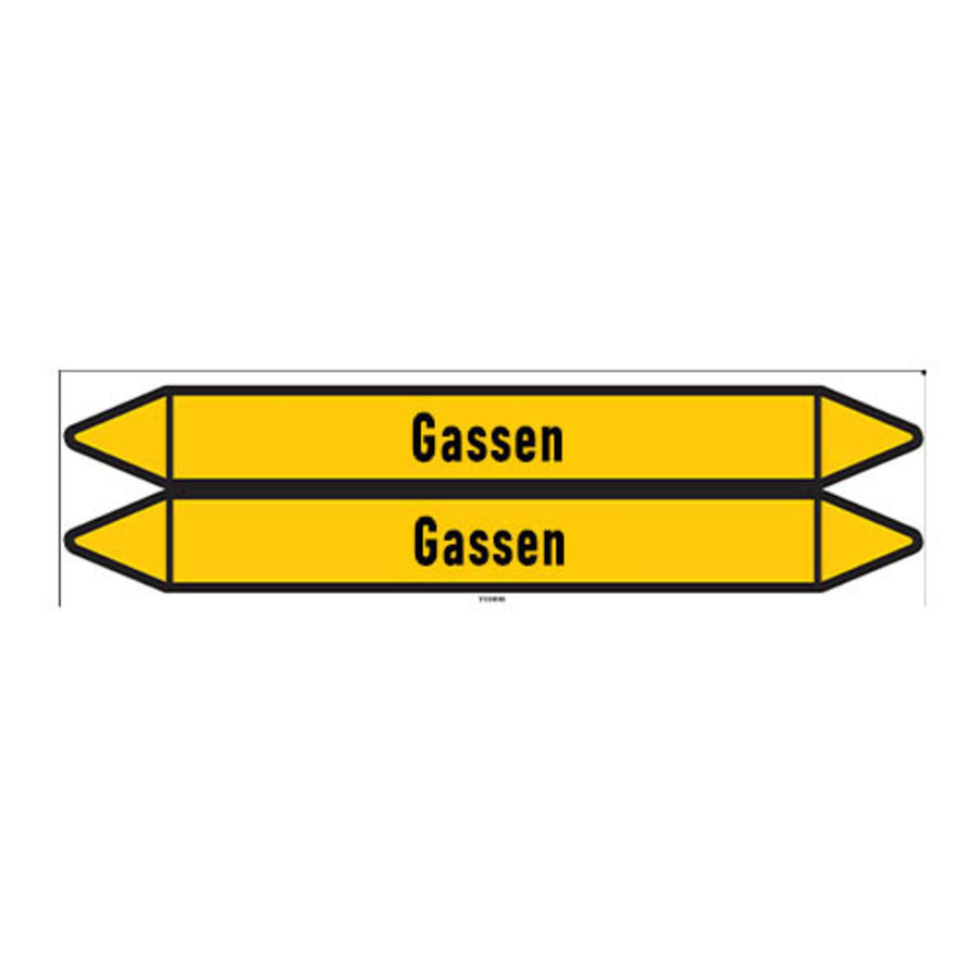 Pipe markers: Koolstofdioxide | Dutch | Gas