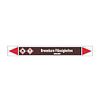 Brady Pipe markers: Acrylnitril | German | Flammable Liquids