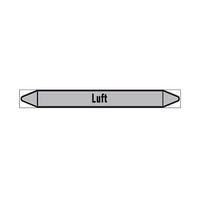 Pipe markers: Luft | German | Luft