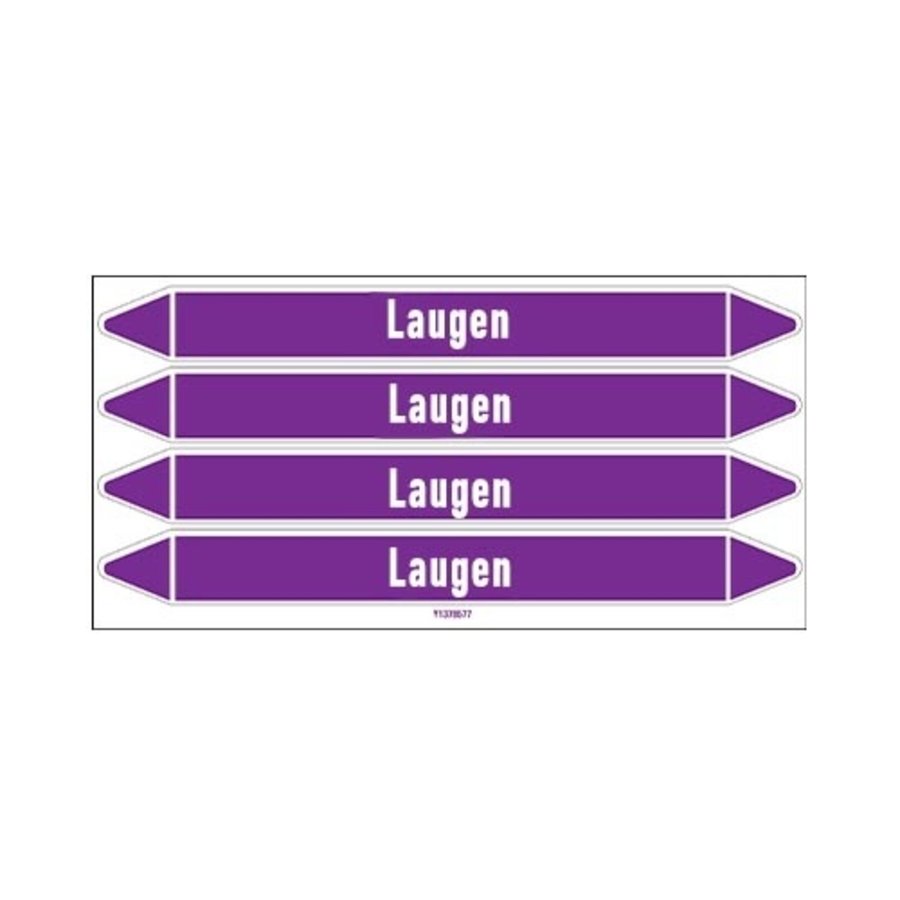 Pipe markers: Alkalisches Regenerat | German |  Alkalis