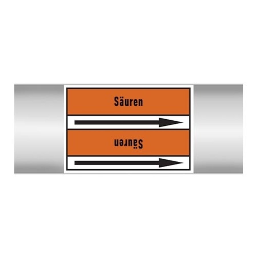 Pipe markers:  Altsäure | German |  Acids