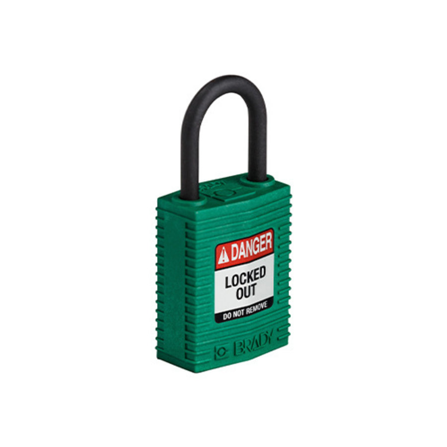 SafeKey Compact nylon safety padlock green 150182