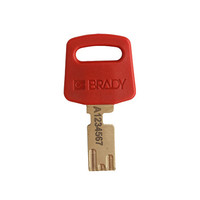 SafeKey Compact nylon safety padlock rood 150180