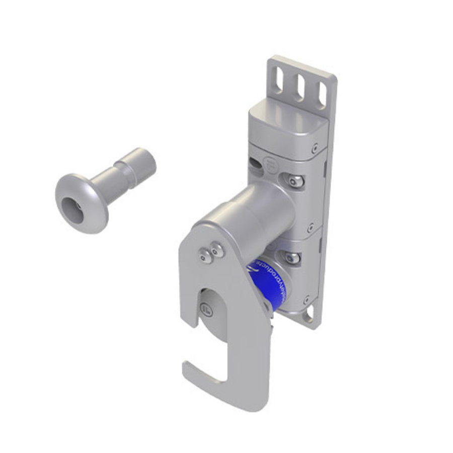 Mechanical lock-in prevention unit for sliding doors