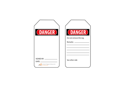 Safety tags Guardian Extreme blank 